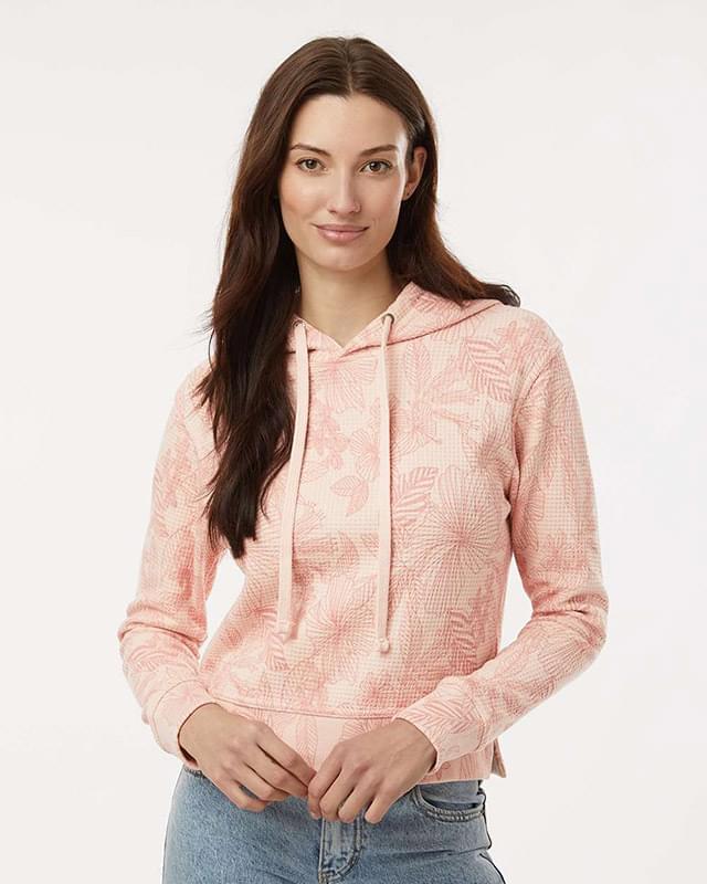 Women's Maddie Floral Print Hooded Sweatshirt