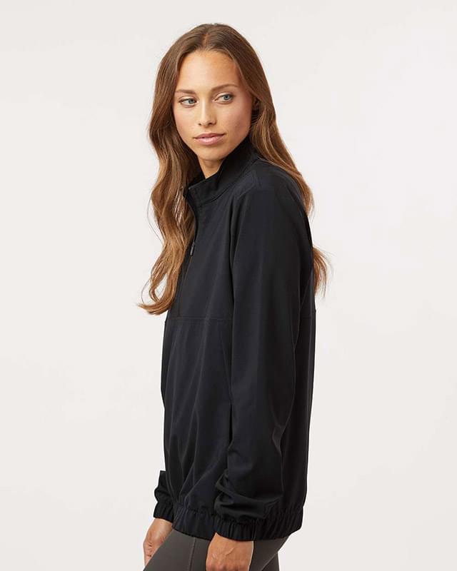 Women's Woven Half-Zip Pullover