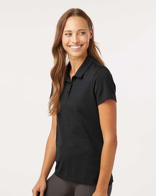 Women's Textured Stripe Polo