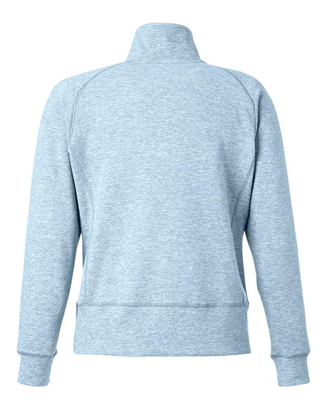 Women's Electric Fleece Quarter-Zip Sweatshirt