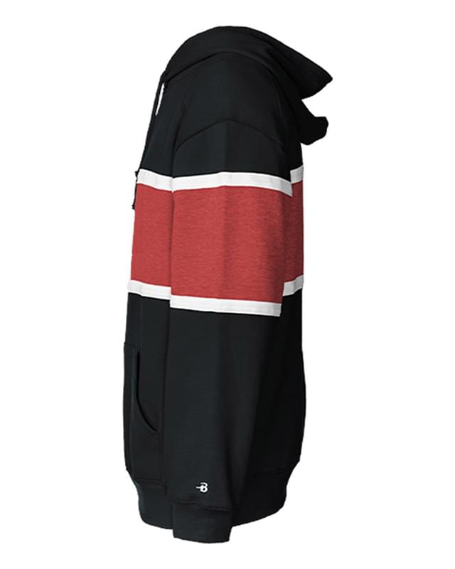 Untied Athletic Fleece Hooded Sweatshirt