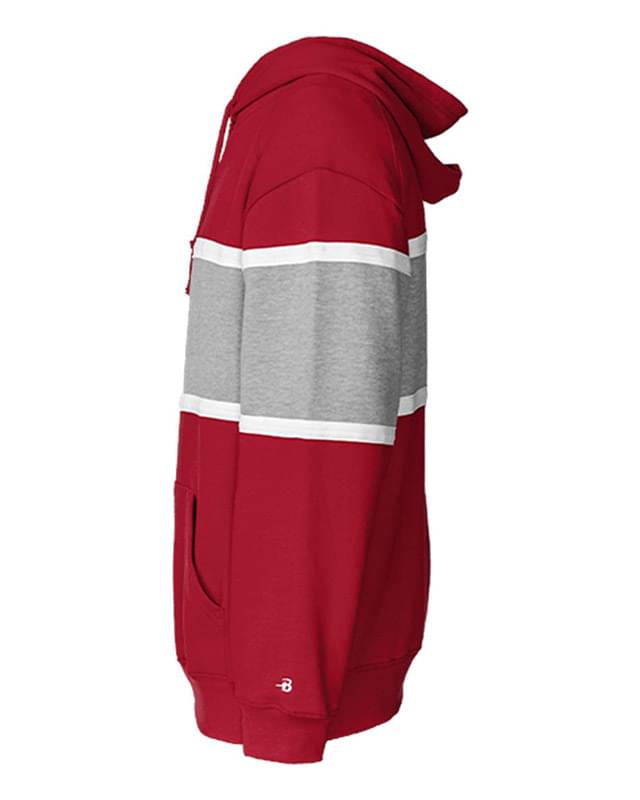 Untied Athletic Fleece Hooded Sweatshirt