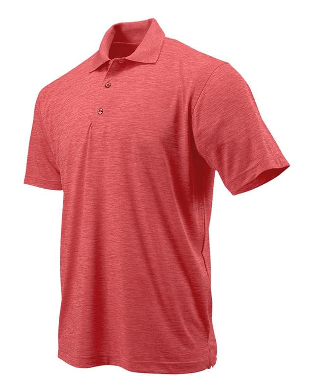 Dakota Striated Heather Polo