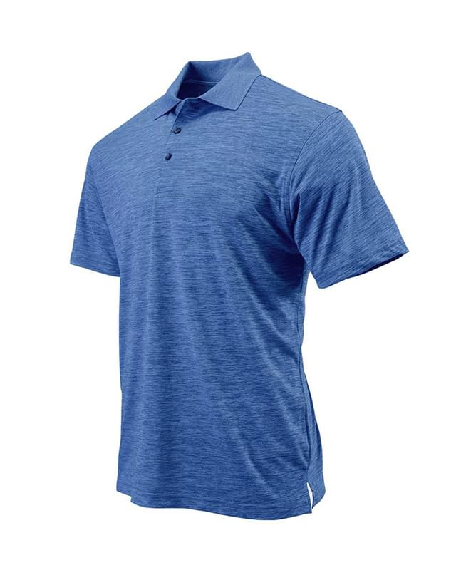 Dakota Striated Heather Polo