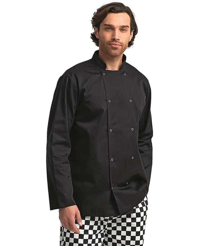 Ten Studded Front Chef Coat Ten Studded Front Chef Coat