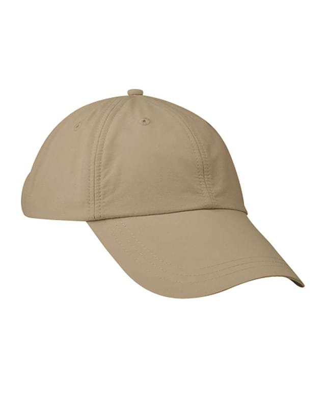 Low-Profile Cap with Elongated Bill