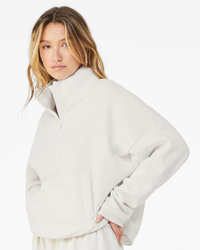 Women’s Sponge Fleece Half Zip Pullover