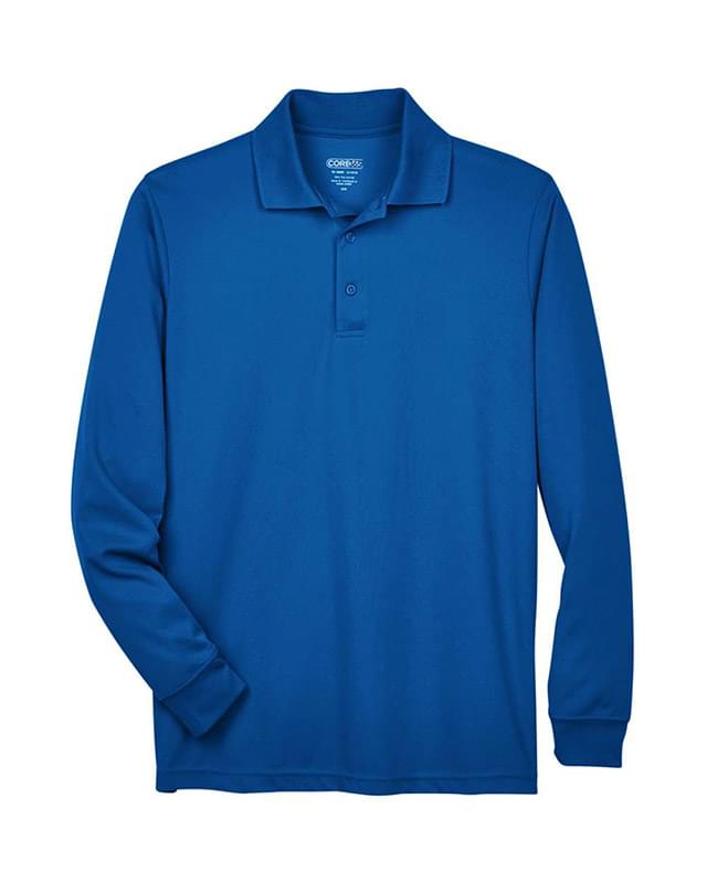 Men's Pinnacle Performance Long Sleeve Piqué Polo