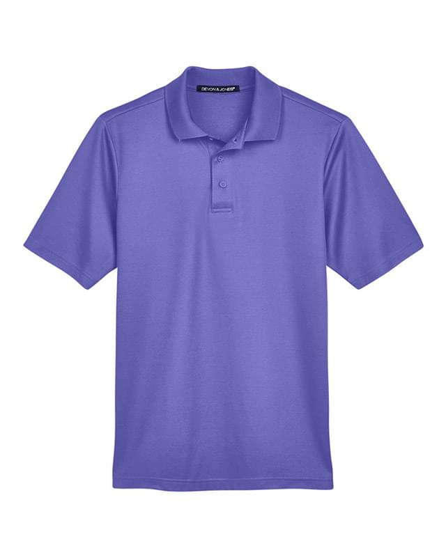 Men's CrownLux Performance® Plaited Polo