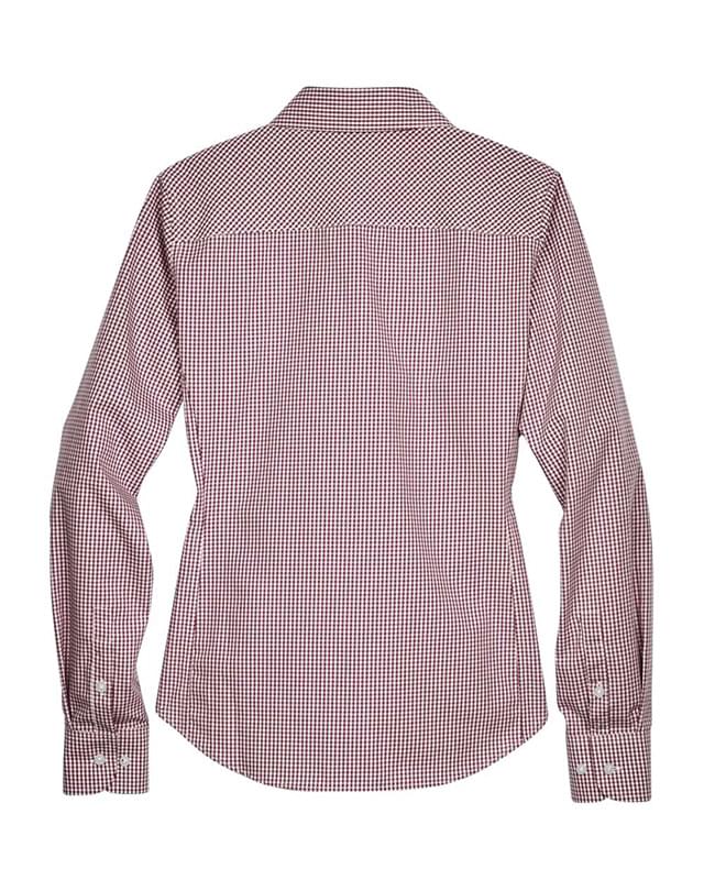 Women's Crown Collection® Gingham Check Woven Dress Shirt Women's Crown Collection® Gingham Check Woven Dress Shirt