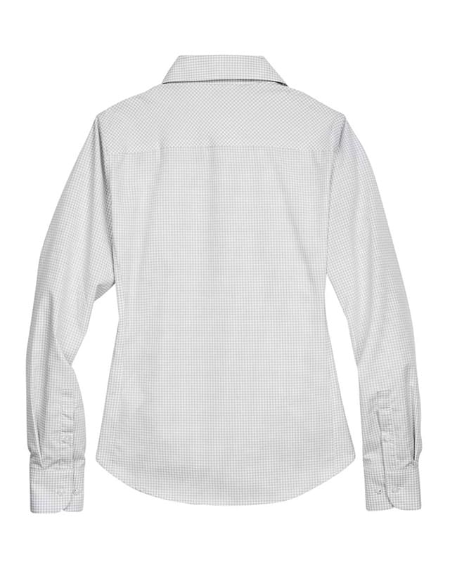Women's Crown Collection® Gingham Check Woven Dress Shirt Women's Crown Collection® Gingham Check Woven Dress Shirt