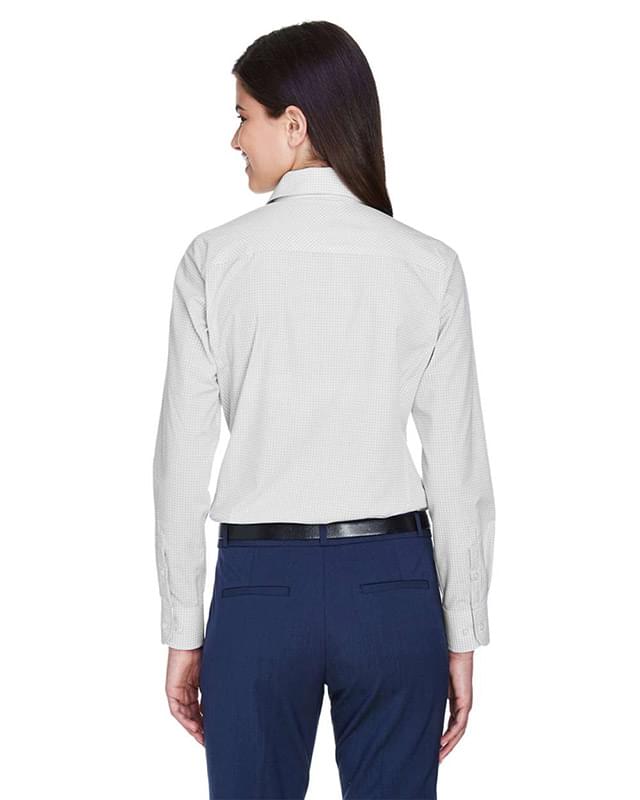 Women's Crown Collection® Gingham Check Woven Dress Shirt Women's Crown Collection® Gingham Check Woven Dress Shirt