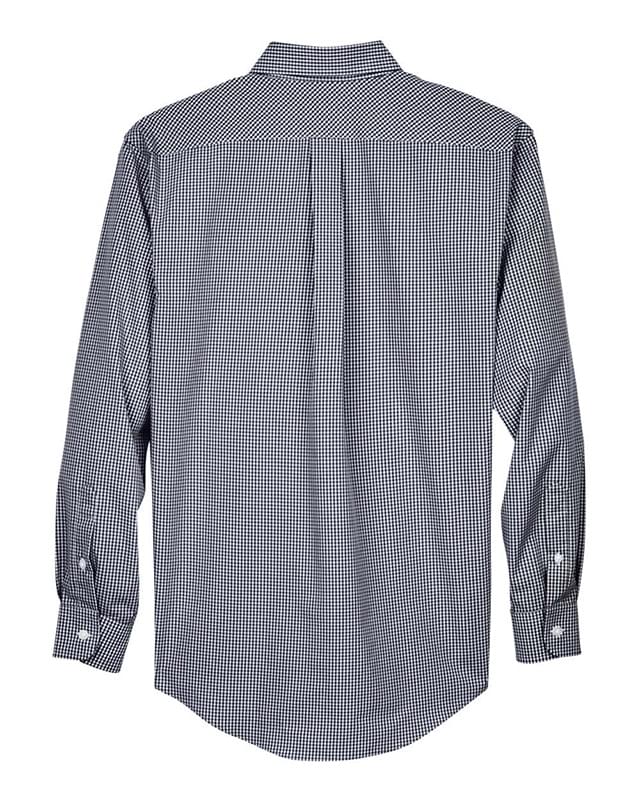 Crown Collection® Gingham Check Woven Dress Shirt Crown Collection® Gingham Check Woven Dress Shirt