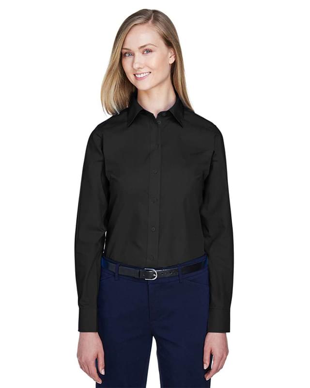 Women's Crown Collection® Broadcloth Woven Dress Shirt Women's Crown Collection® Broadcloth Woven Dress Shirt