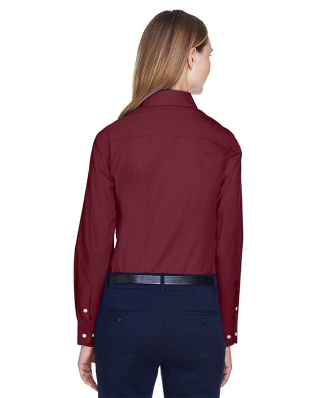 Women's Crown Collection® Broadcloth Woven Dress Shirt Women's Crown Collection® Broadcloth Woven Dress Shirt