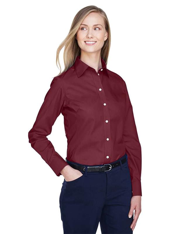 Women's Crown Collection® Broadcloth Woven Dress Shirt Women's Crown Collection® Broadcloth Woven Dress Shirt