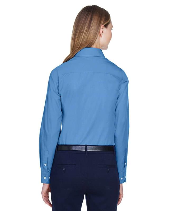 Women's Crown Collection® Broadcloth Woven Dress Shirt Women's Crown Collection® Broadcloth Woven Dress Shirt