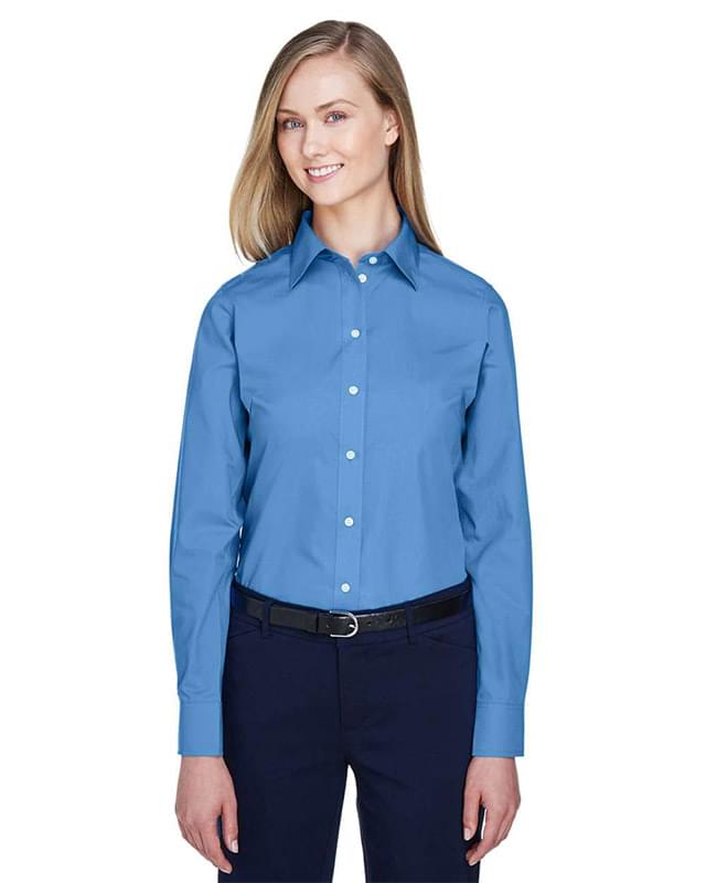 Women's Crown Collection® Broadcloth Woven Dress Shirt Women's Crown Collection® Broadcloth Woven Dress Shirt