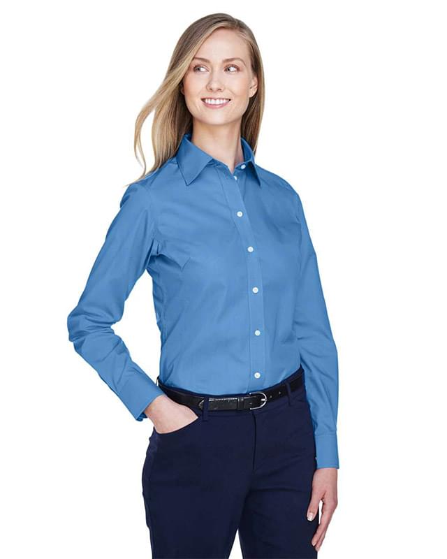 Women's Crown Collection® Broadcloth Woven Dress Shirt Women's Crown Collection® Broadcloth Woven Dress Shirt