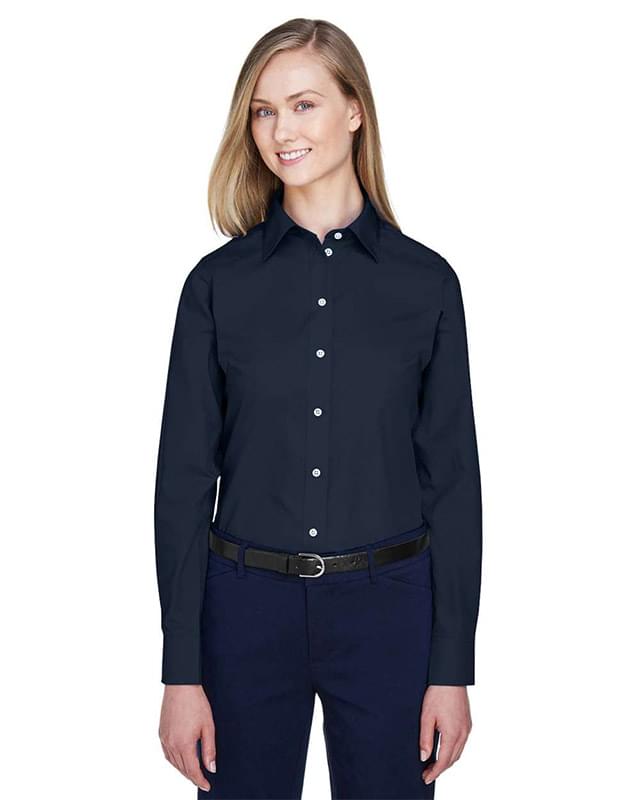 Women's Crown Collection® Broadcloth Woven Dress Shirt Women's Crown Collection® Broadcloth Woven Dress Shirt