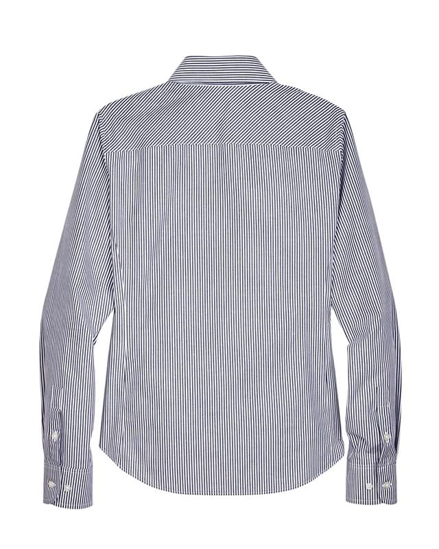 Women's Crown Collection® Banker Stripe Woven Dress Shirt Women's Crown Collection® Banker Stripe Woven Dress Shirt