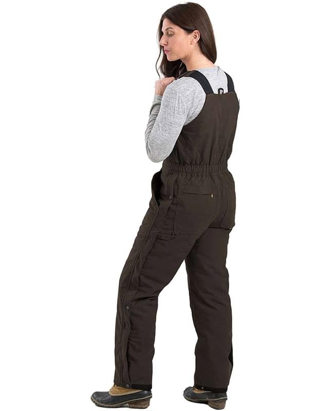 Women's Softstone Duck Insulated Bib Overall Women's Softstone Duck Insulated Bib Overall