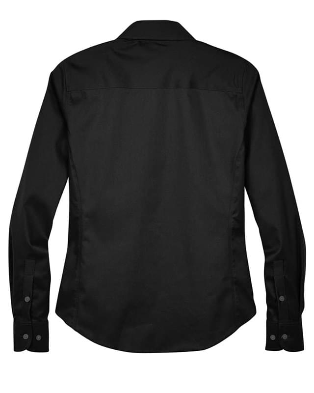 Women's Crown Collection® Solid Stretch Twill Woven Dress Shirt Women's Crown Collection® Solid Stretch Twill Woven Dress Shirt