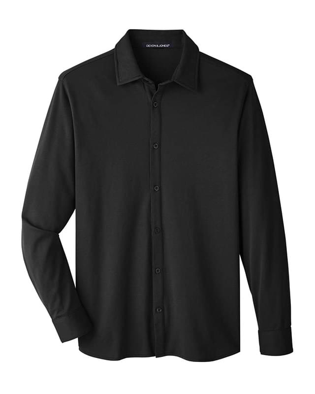 CrownLux Performance® Plaited Dress Shirt