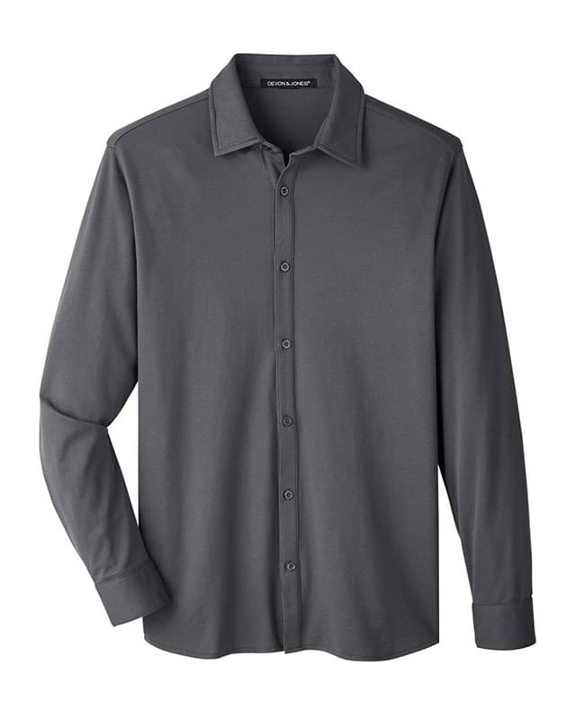 CrownLux Performance® Plaited Dress Shirt