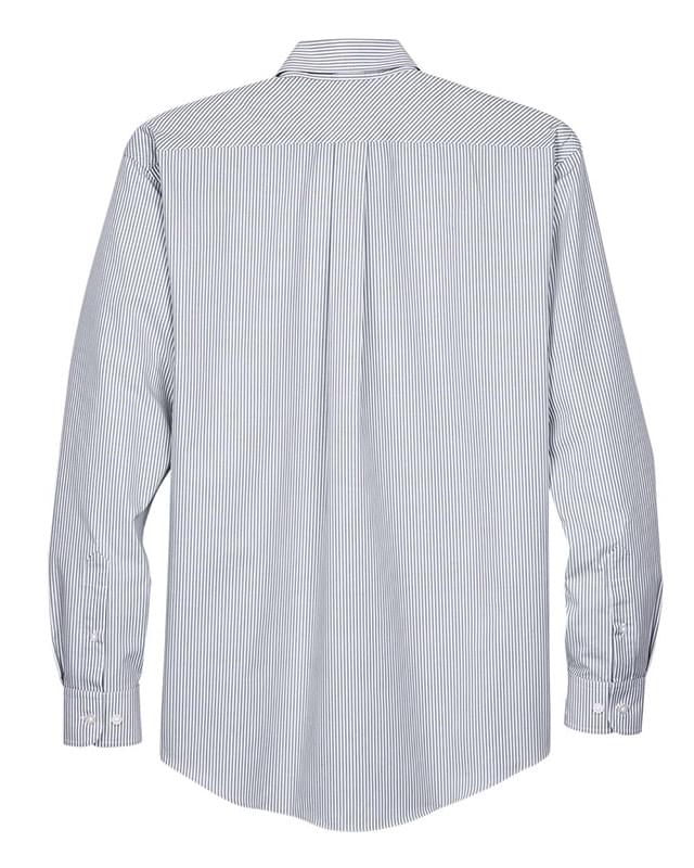 Crown Collection® Banker Stripe Woven Dress Shirt