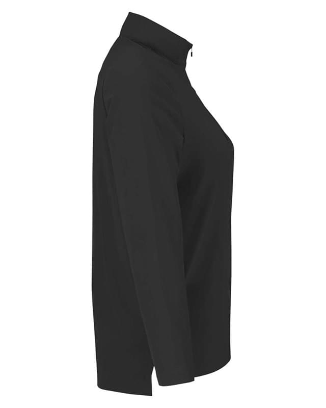 Women's CrownLux Performance® Windsor Welded Quarter-Zip Pullover Women's CrownLux Performance® Windsor Welded Quarter-Zip Pullover