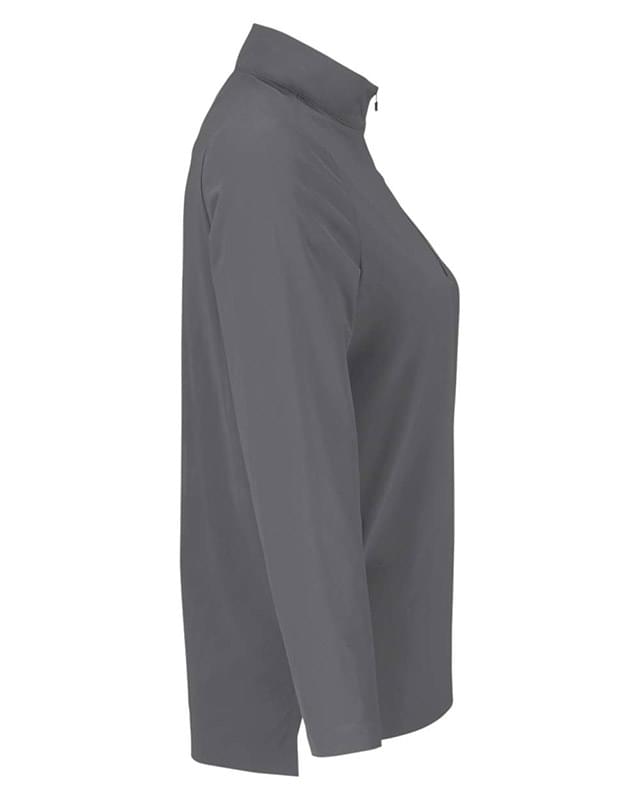 Women's CrownLux Performance® Windsor Welded Quarter-Zip Pullover