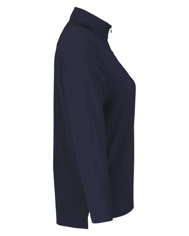 Women's CrownLux Performance® Windsor Welded Quarter-Zip Pullover