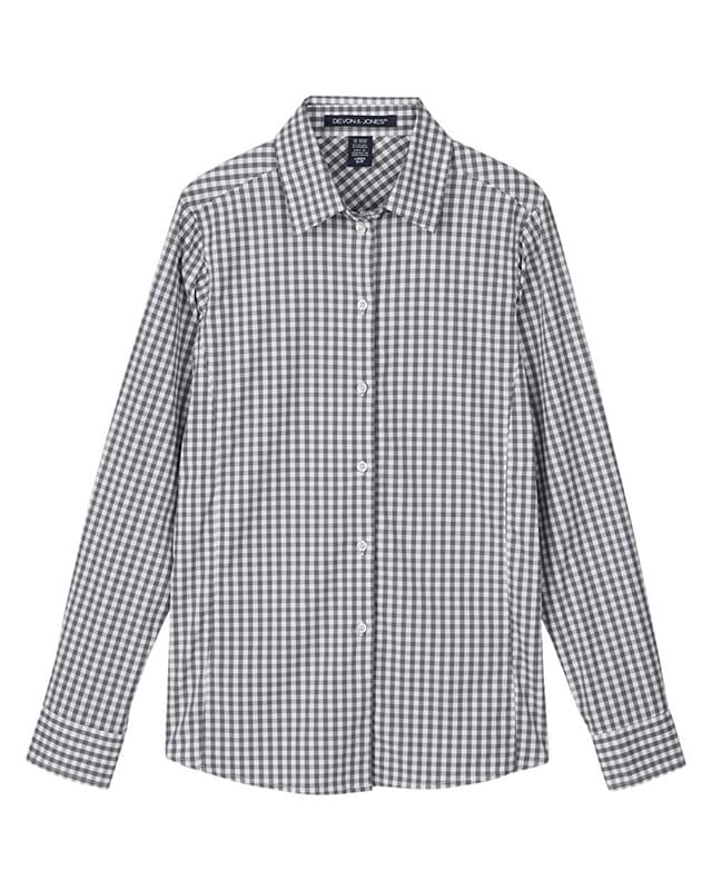 Women's CrownLux Performance® Gingham Dress Shirt