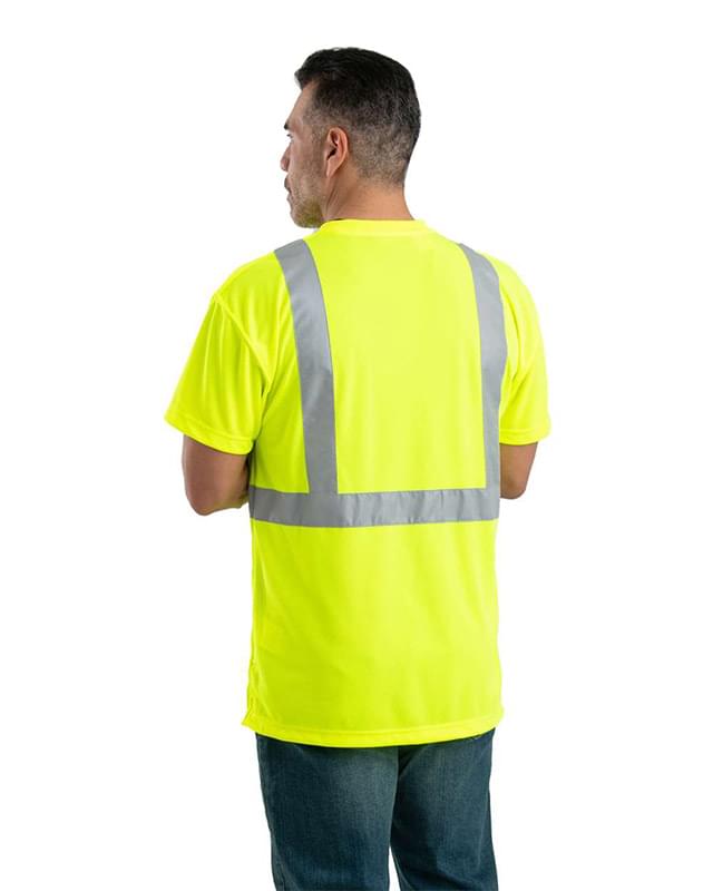 Hi-Vis Class 2 Performance Pocket T-Shirt Hi-Vis Class 2 Performance Pocket T-Shirt