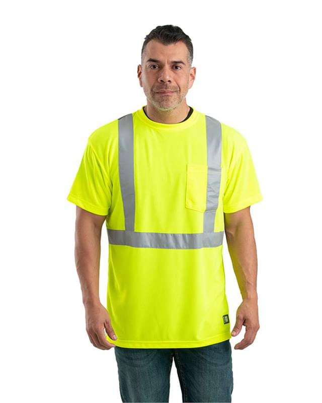 Tall Hi-Vis Class 2 Performance Short Sleeve T-Shirt