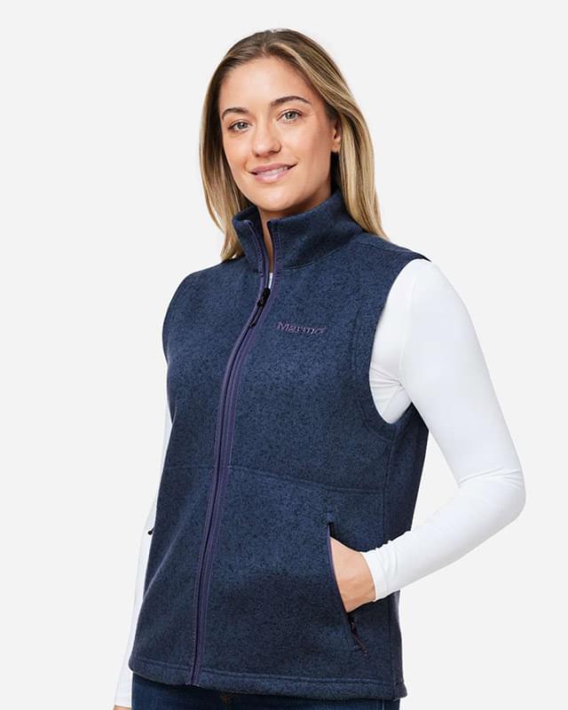 Women's Drop Line Fleece Vest Women's Drop Line Fleece Vest