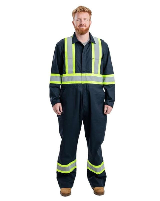Safety Striped Unlined Coverall