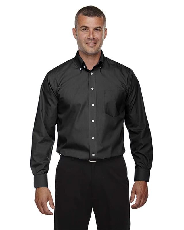 Crown Collection® Tall Broadcloth Woven Dress Shirt
