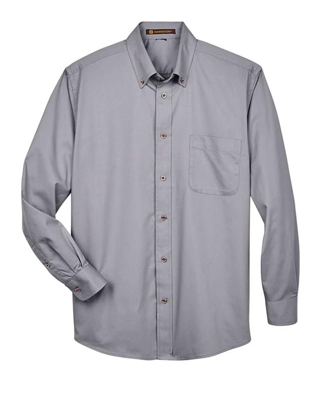Men's Easy Blend™ Long Sleeve Twill Shirt Men's Easy Blend™ Long Sleeve Twill Shirt