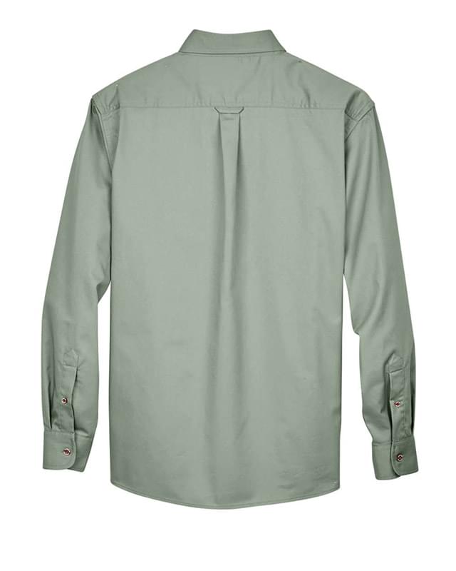 Men's Easy Blend™ Long Sleeve Twill Shirt Men's Easy Blend™ Long Sleeve Twill Shirt