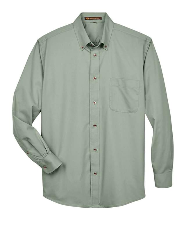 Men's Easy Blend™ Long Sleeve Twill Shirt