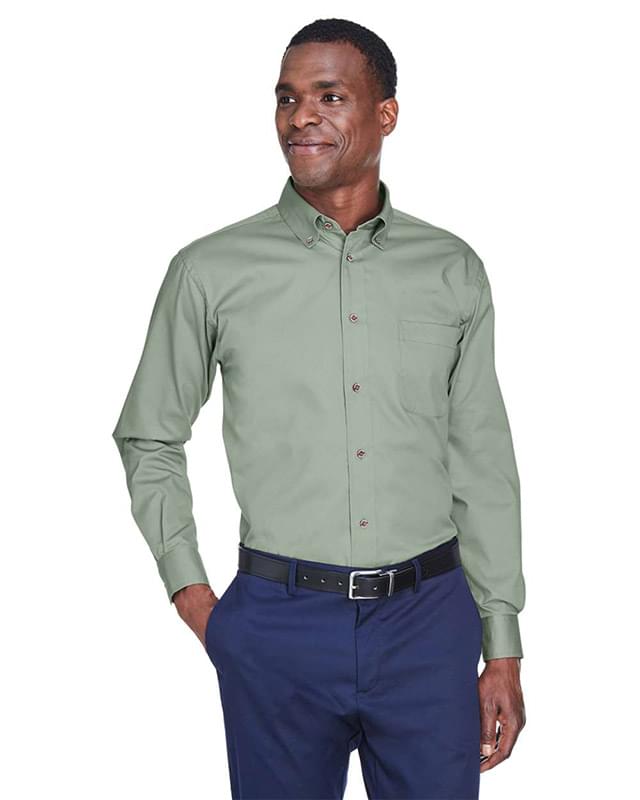 Men's Easy Blend™ Long Sleeve Twill Shirt Men's Easy Blend™ Long Sleeve Twill Shirt