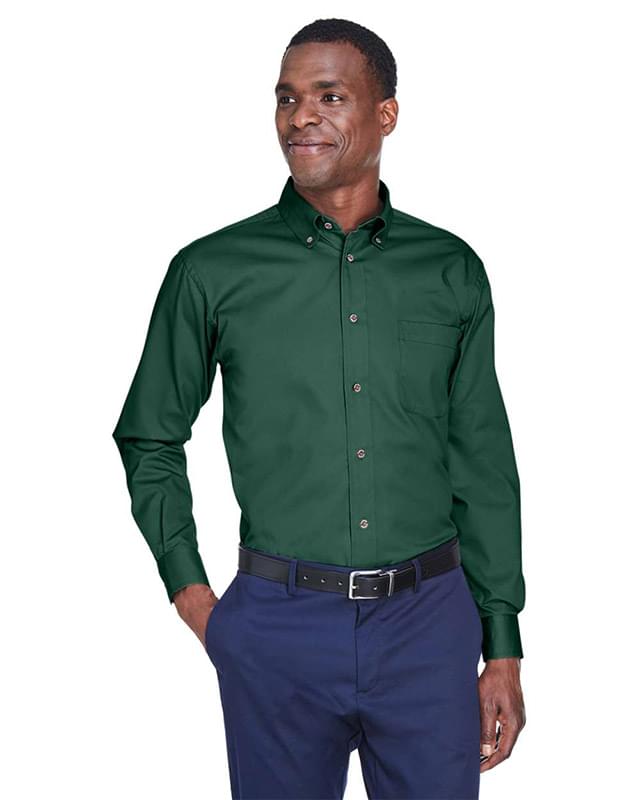 Men's Easy Blend™ Long Sleeve Twill Shirt Men's Easy Blend™ Long Sleeve Twill Shirt