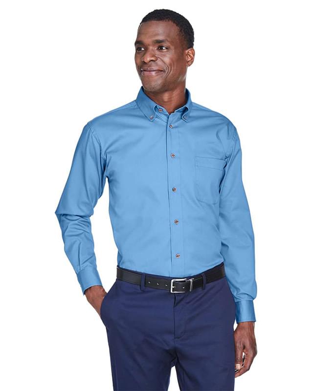 Men's Easy Blend™ Long Sleeve Twill Shirt Men's Easy Blend™ Long Sleeve Twill Shirt