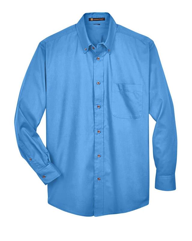 Men's Easy Blend™ Long Sleeve Twill Shirt