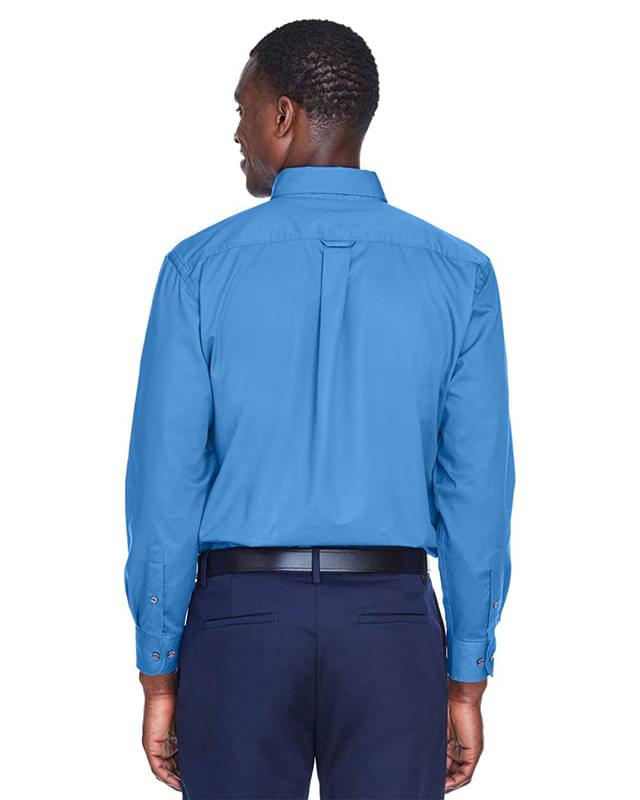 Men's Easy Blend™ Long Sleeve Twill Shirt Men's Easy Blend™ Long Sleeve Twill Shirt