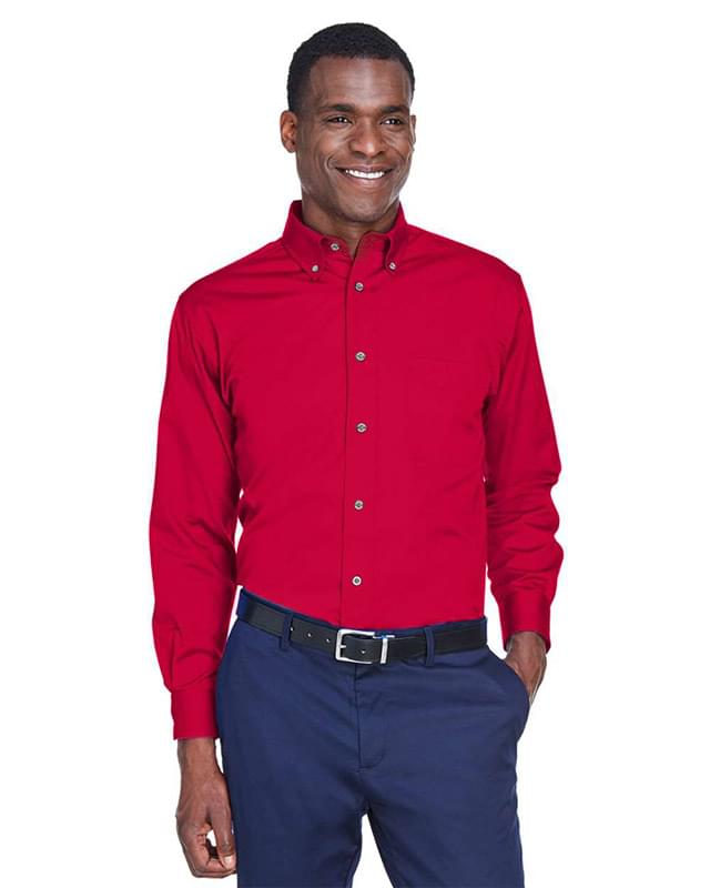 Men's Easy Blend™ Long Sleeve Twill Shirt Men's Easy Blend™ Long Sleeve Twill Shirt