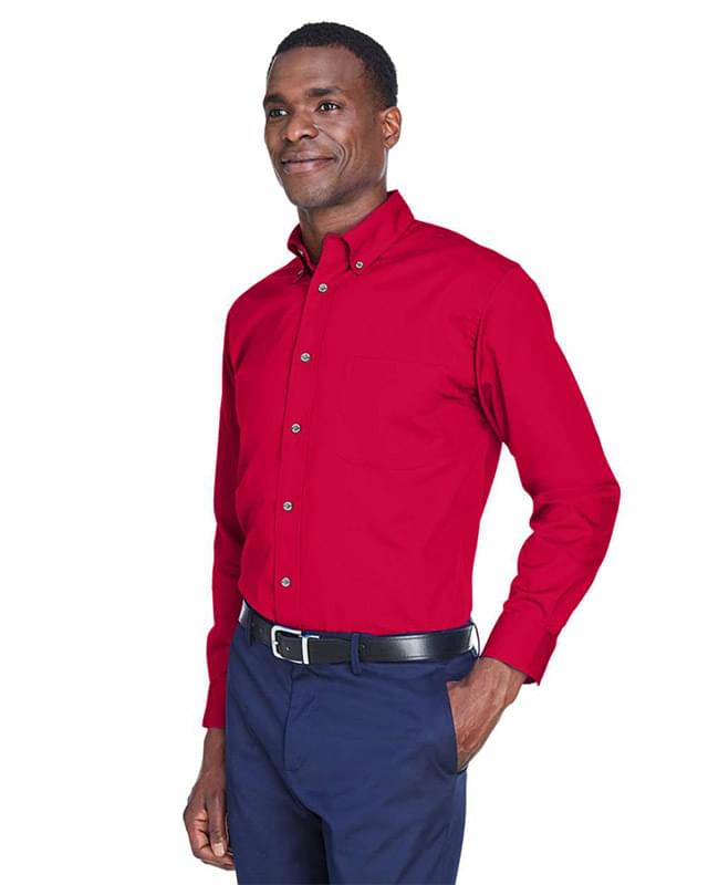 Men's Easy Blend™ Long Sleeve Twill Shirt Men's Easy Blend™ Long Sleeve Twill Shirt