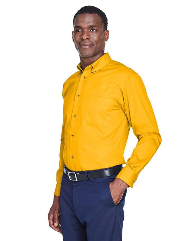 Men's Easy Blend™ Long Sleeve Twill Shirt Men's Easy Blend™ Long Sleeve Twill Shirt